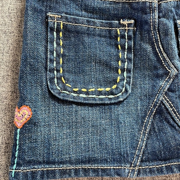 2/$15 Embroidered Baby Gap Denim Skirt - Picture 8 of 8